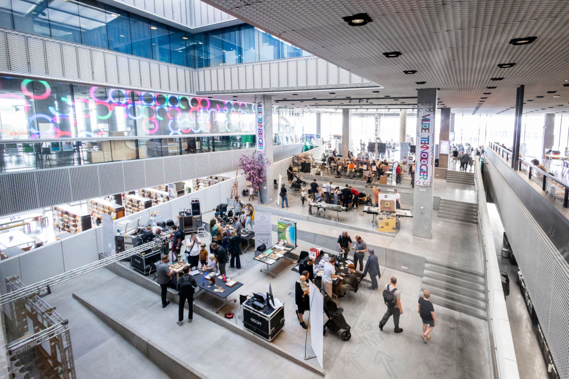 Udstilling til Vilde Teknologier på Rampen, Dokk1