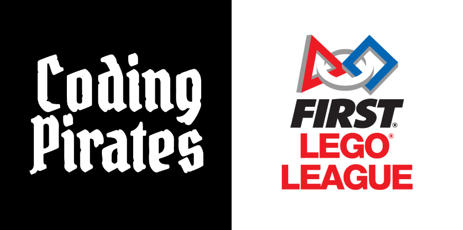 Logoer for Coding Pirates og First Lego League